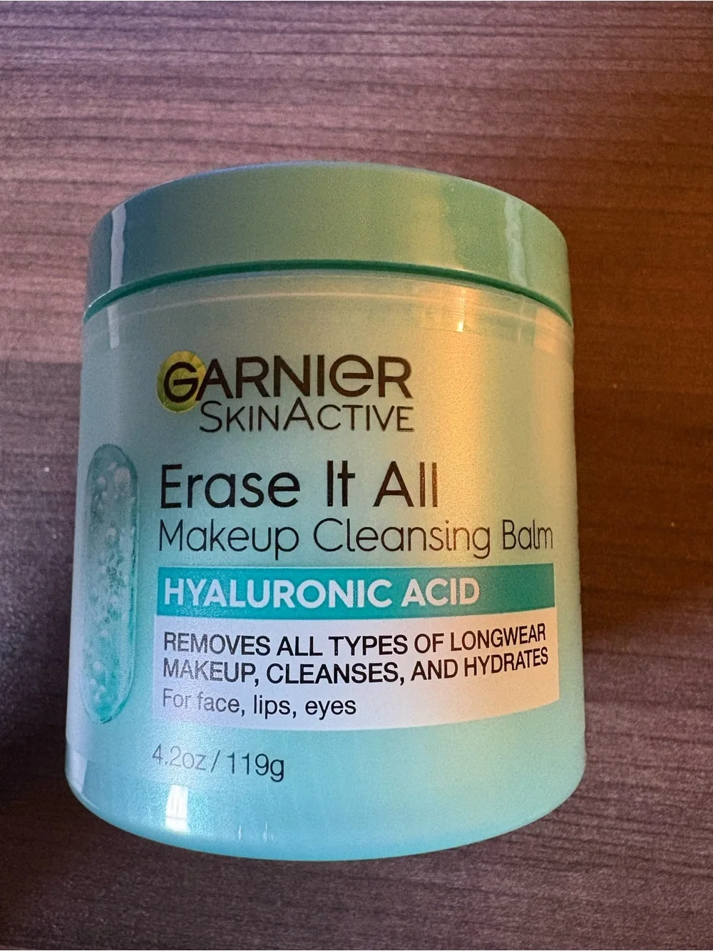 Garnier Erase It All Cleansing Balm 4.2oz Hyaluronic Acid NEW